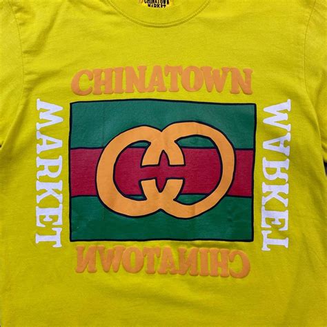 China town market Gucci tee 